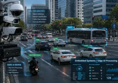 Jetson سیستم‌های تعبیه‌شده (Embedded Systems) Edge AI مدیریت ترافیک هوشمند پردازش در لبه (Edge Computing) بینایی ماشین (Computer Vision) Jetson Orin Jetson Thor تحلیل ویدئوی ترافیکی پلتفرم‌های یکپارچه امبدد