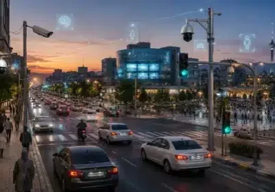 دوربین‌های نظارت شهری Hikvision Axis Communications Basler هوش مصنوعی (AI) امنیت سایبری تأمین‌کننده و مجری کیفیت تصویر Machine Vision پروژه‌های شهری